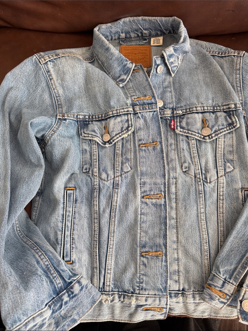Levi's Light Blue Denim Jean Jacket